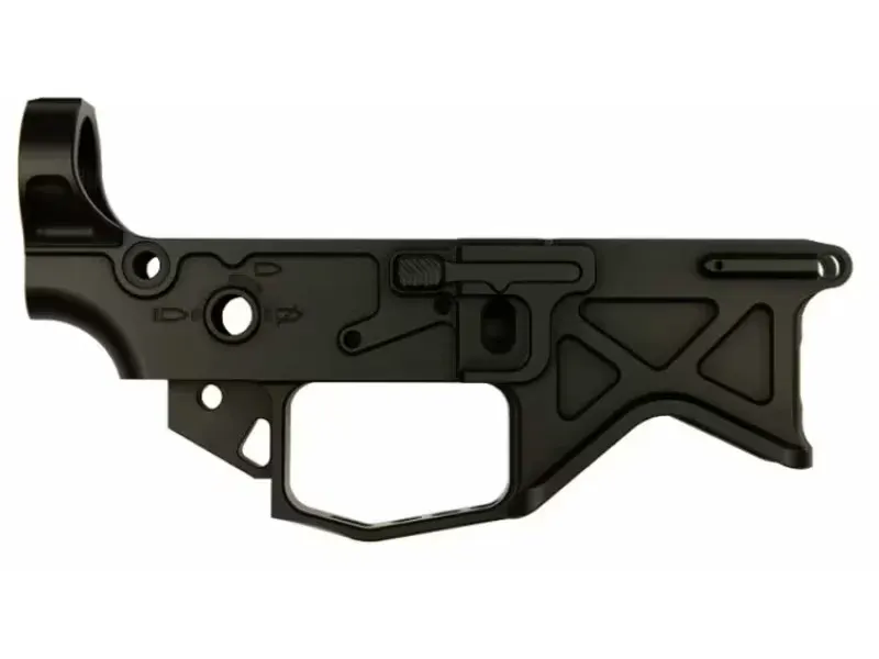 Battle Arms Development Battle Arms AUTHORITY ELITE Ambidexterious Lower 7075-T6 Billet Lower Receiver - Black Anodized Finish - Lower Receiver for AR-15, vista 2