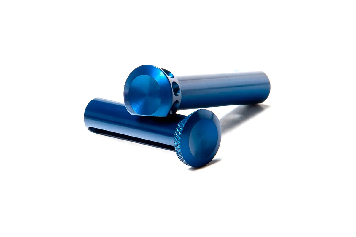 Battle Arms Development Battle Arms Enhanced Pivot and Takedown Pin Set AR15 Aluminum Anodized Blue - Takedown Pin for AR-15 - view 1