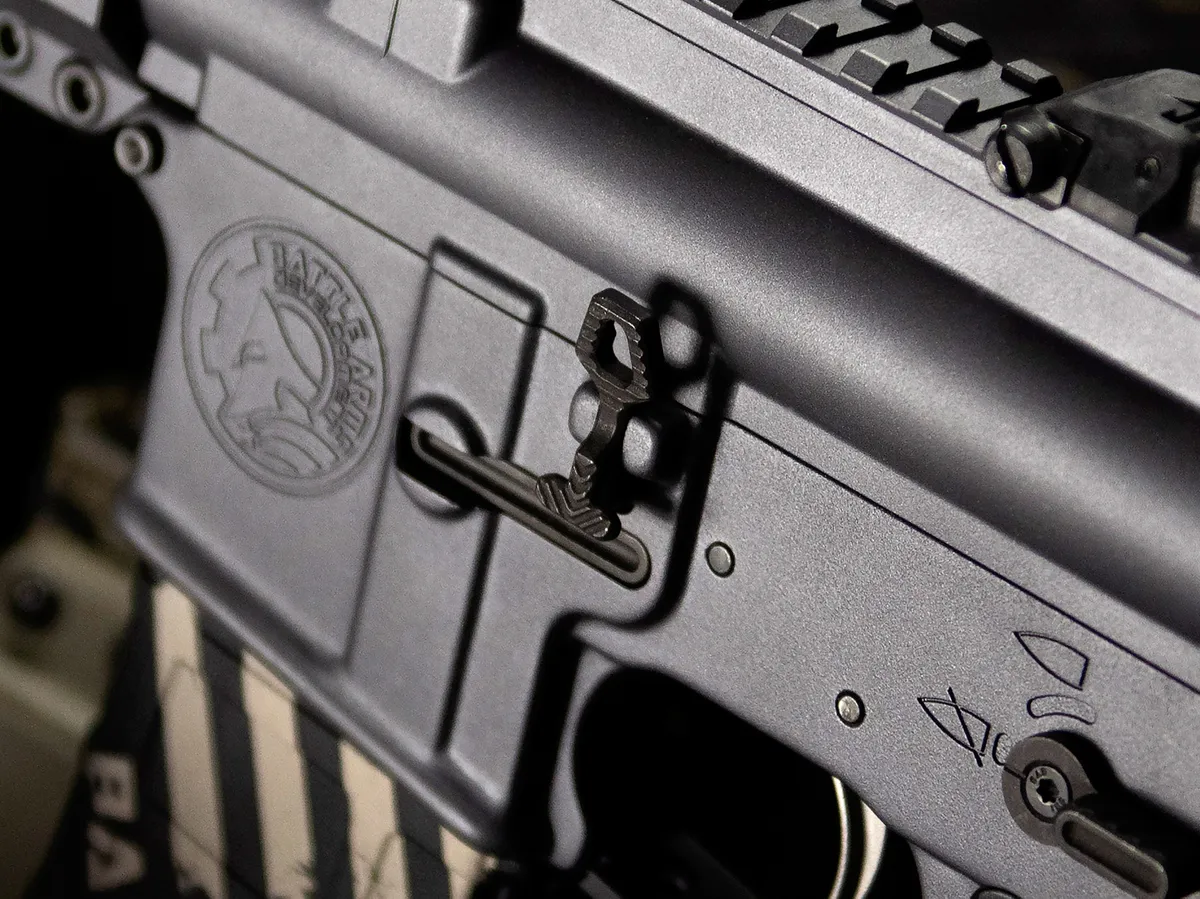 Battle Arms Development Battle Arms Investment Cast Enhanced Bolt Catch AR15 - Bolt Catch for AR-15 - view 1