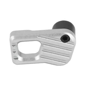 Battle Arms Development Enhanced Modular Magazine Release, Large, Silver - 100-018-320 - Magazine Release for AR-15, vista 1