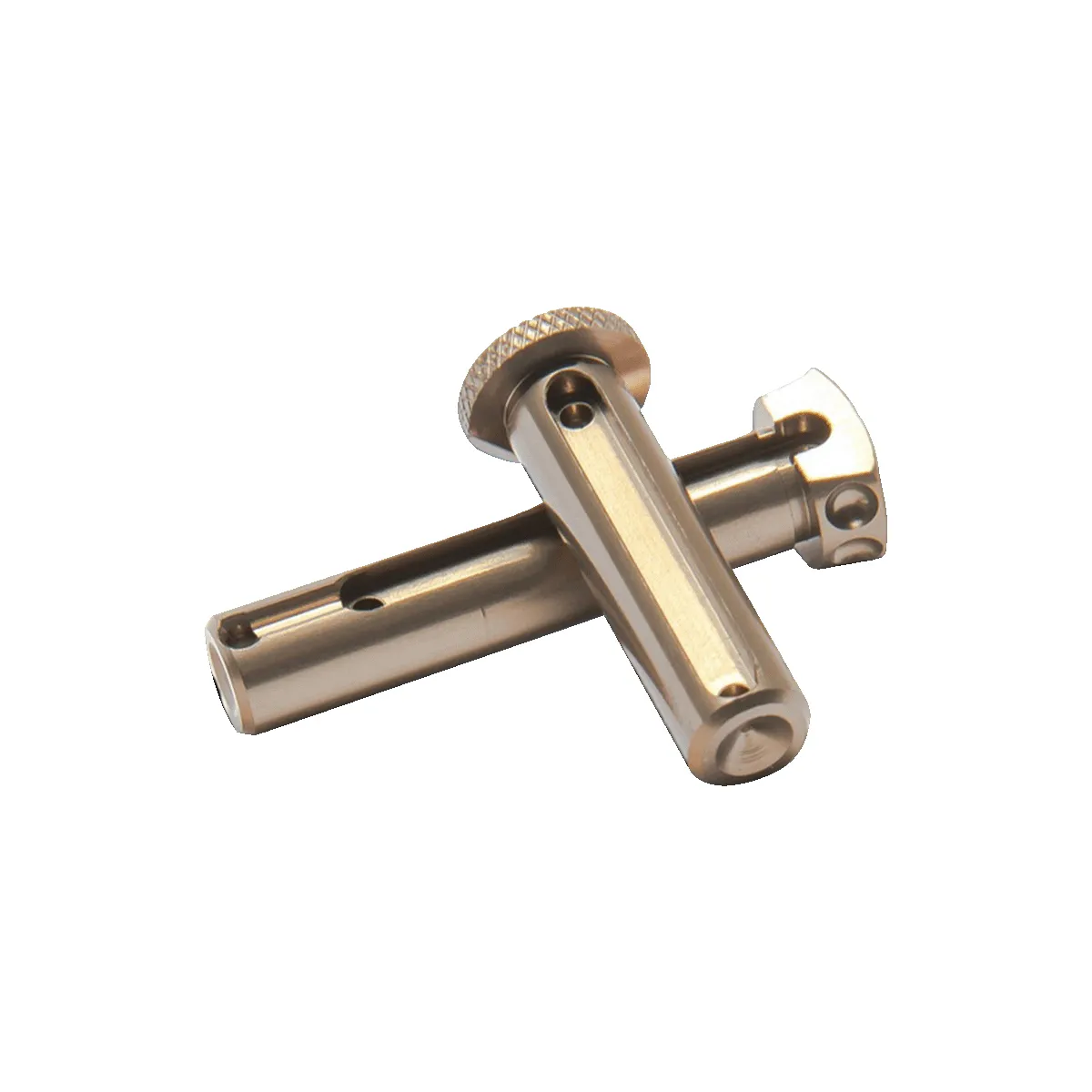 Battle Arms Development Enhanced Pivot and Takedown Pin Set - Titanium - Black - Takedown Pin for AR-15 - view 1