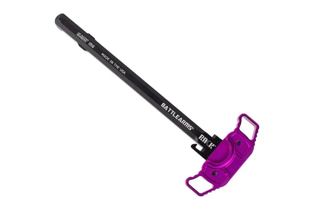 Battle Arms Development Rack Ambidextrous Ar-15 Charging Handle - Purple - Charging Handle for AR-15 - view 1
