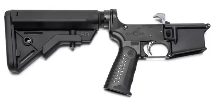 Battle Arms Development Battle Arms Workhorse .223 Remington AR Lower, Black - WHLRRB5 - Lower Receiver for AR-15, vista 2