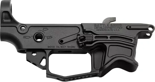 Battle Arms Development Battle Arms Xiphos 9mm AR Lower, Black - XIPHOSLR - Lower Receiver for AR-15 - view 2