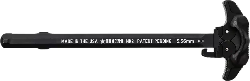 Bravo Company BCM Ambidextrous MK2 Large Latch Charging Handle, Black - Easy Operation with Superior Control - GFH-MK2-LRG-AMBI - Charging Handle for AR-15 - view 2
