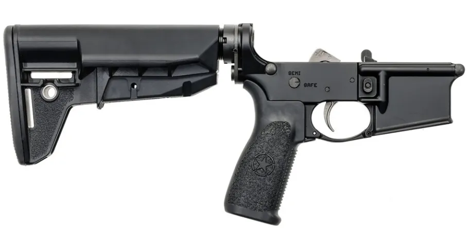Bravo Company BCM BCM4 Mod-2 SOPMOD AR-15 Complete Lower Receiver Anodized Black - Lower Receiver for AR-15 - view 2