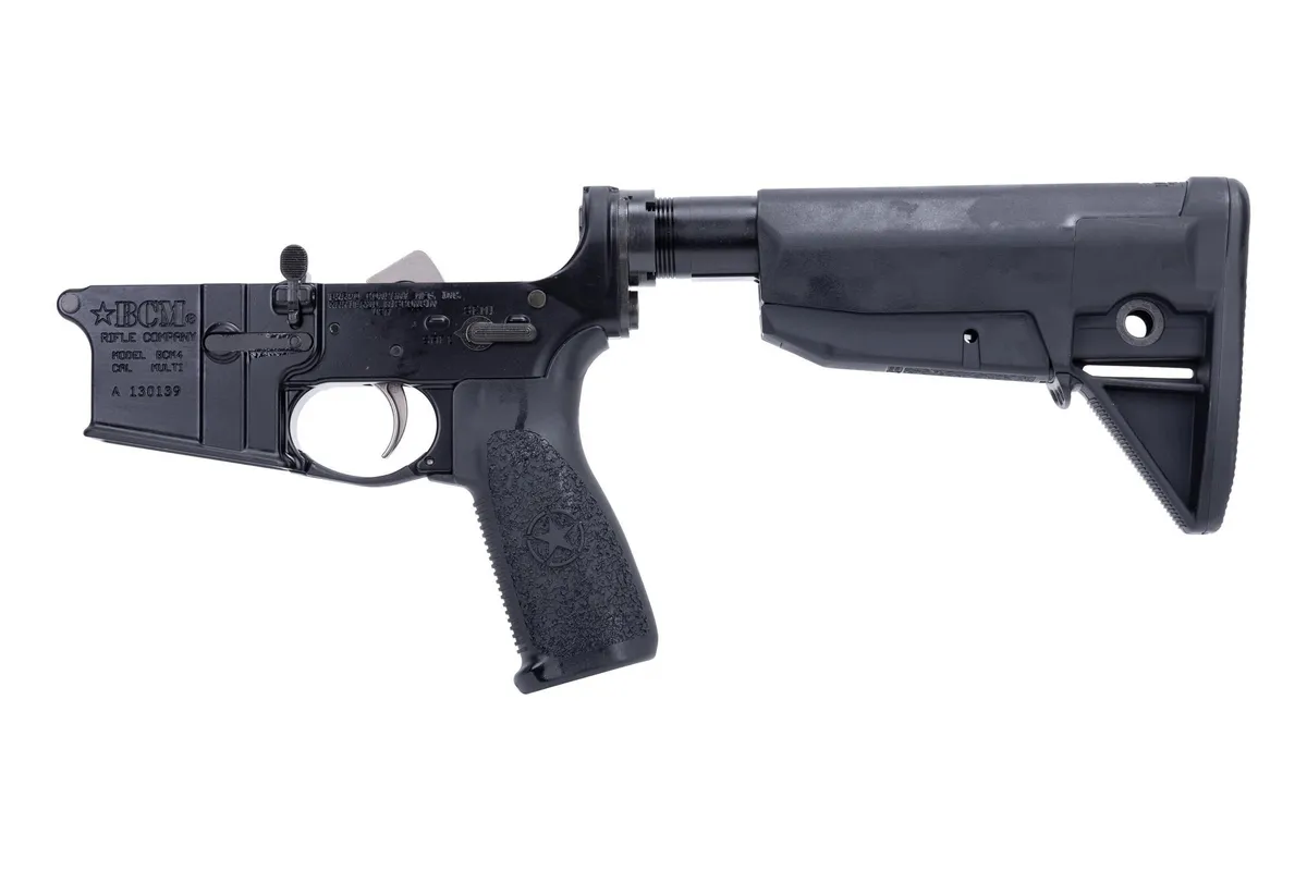 Bravo Company BCM MK2 RMS-M1T0 Mod-0 AR-15 Complete Lower Receiver Anodized Black - Lower Receiver for AR-15 - view 3