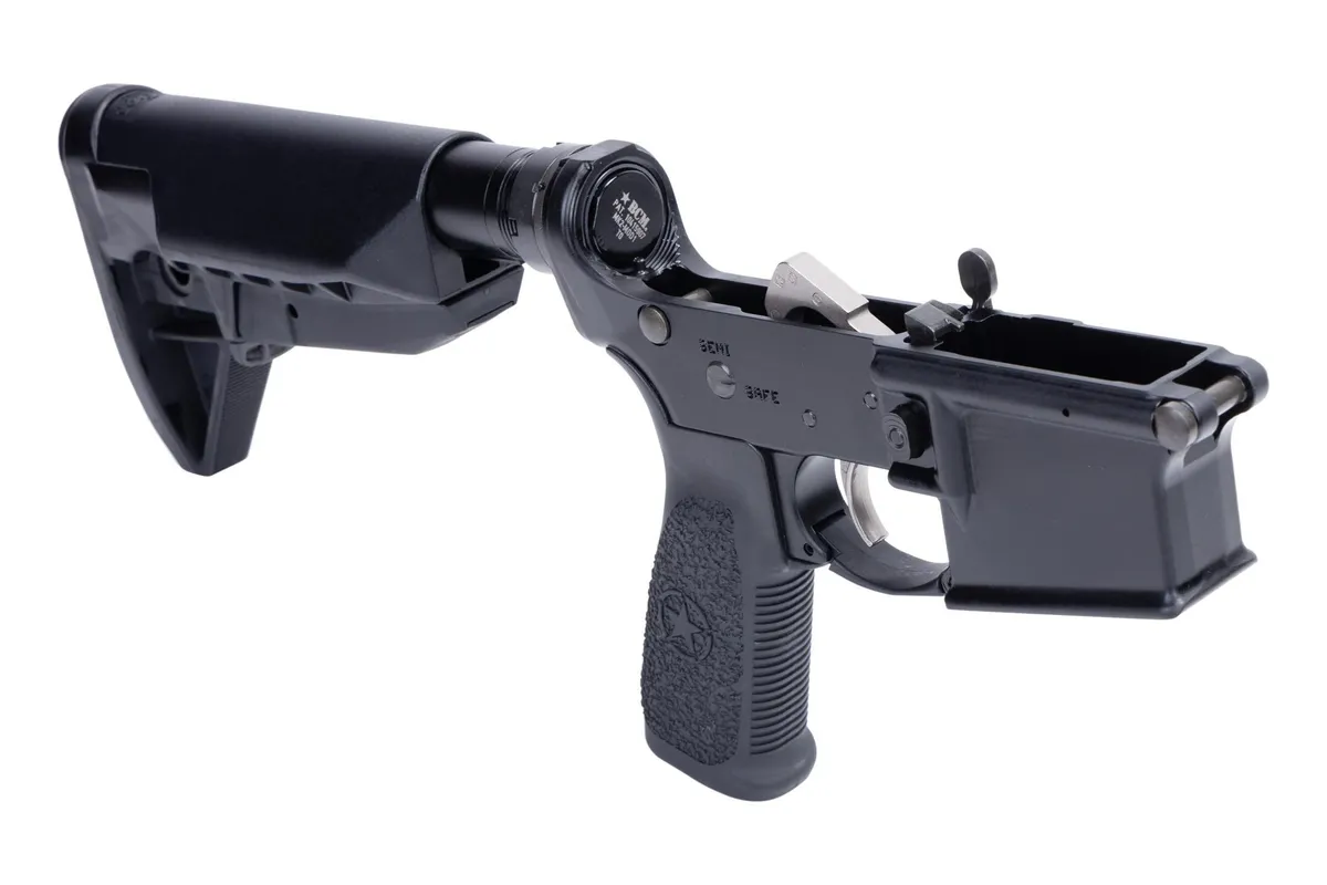 Bravo Company BCM MK2 RMS-M1T0 Mod-0 SOPMOD AR-15 Complete Lower Receiver Anodized Black - Lower Receiver for AR-15 - view 2