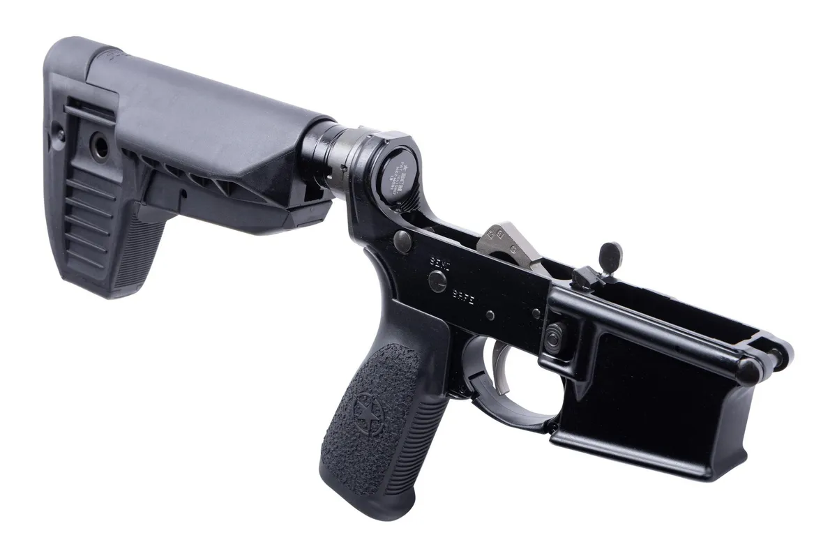 Bravo Company BCM MK2 RMS-M1T0 Mod-0 SOPMOD Comp AR-15 Complete Lower Receiver Anodized Black - Lower Receiver for AR-15 - view 2