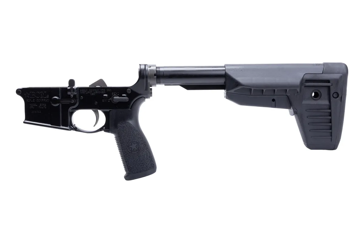 Bravo Company BCM MK2 RMS-M1T0 Mod-0 SOPMOD Comp AR-15 Complete Lower Receiver Anodized Black - Lower Receiver for AR-15 - view 3