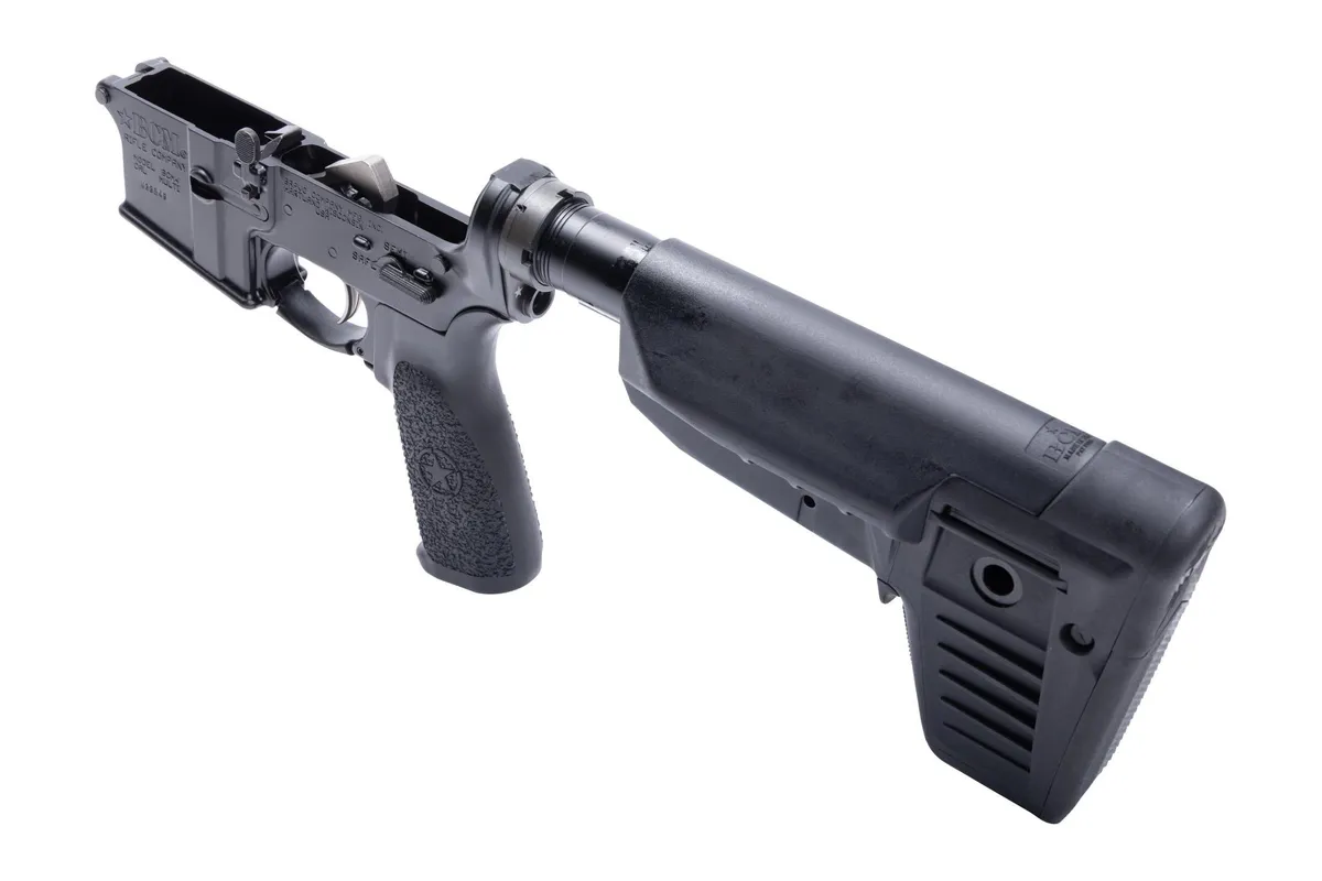 Bravo Company BCM MK2 RMS-M1T0 Mod-0 SOPMOD Comp AR-15 Complete Lower Receiver Anodized Black - Lower Receiver for AR-15 - view 4