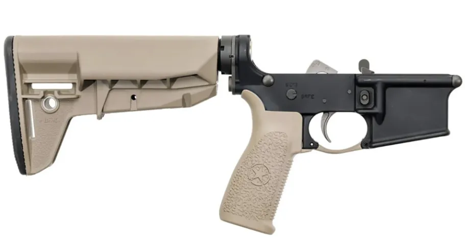 Bravo Company AR-15 COMPLETE WIDEBODY LOWER RECEIVER WITH MOD-2-SOPMOD STOCK - Lower Receiver for AR-15 - view 2