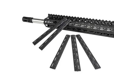 Bravo Company BCM KeyMod AR Rail Panel Kit, 5 Pack - BCM-KMR-RP-BLK-5 - Handguard for AR-15 - view 2