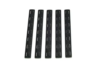 Bravo Company BCM KeyMod AR Rail Panel Kit, 5 Pack - BCM-KMR-RP-BLK-5 - Handguard for AR-15 - view 1