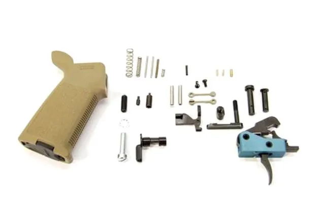 Black Rain Ordnance Lower Parts Kit 5.56/.223 FDE - Lower Receiver for AR-15 - view 1