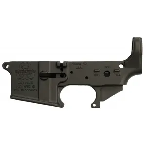 Black Rain Ordnance SPEC15 Forged 223 Rem/5.56 NATO Lower, Black Finish- BROSPEC15LR - Lower Receiver for AR-15 - view 1