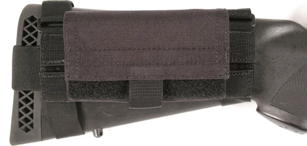 Blackhawk 52BS02BK Buttstock Shell Pouch 5 Rounds... - Stock & Brace for AR-15, vista 1