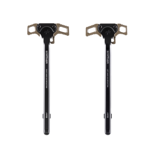 Blackout Defense Stryker Ambi Gas-Deflecting Charging Handle Left-Hand Deflection Compact Lever FDE FDE CHG15LEFTCMTFDE - Charging Handle for AR-15 - view 1