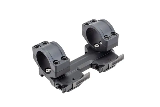 Bobro Engineering Compact Dual Lever Scope Mount Low 30mm Rings Black - Optic Mount - view 1