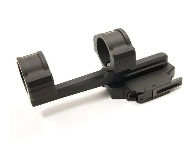 Bobro Engineering Precision Optic Mount Extended 30mm Rings Black - Optic Mount - view 1