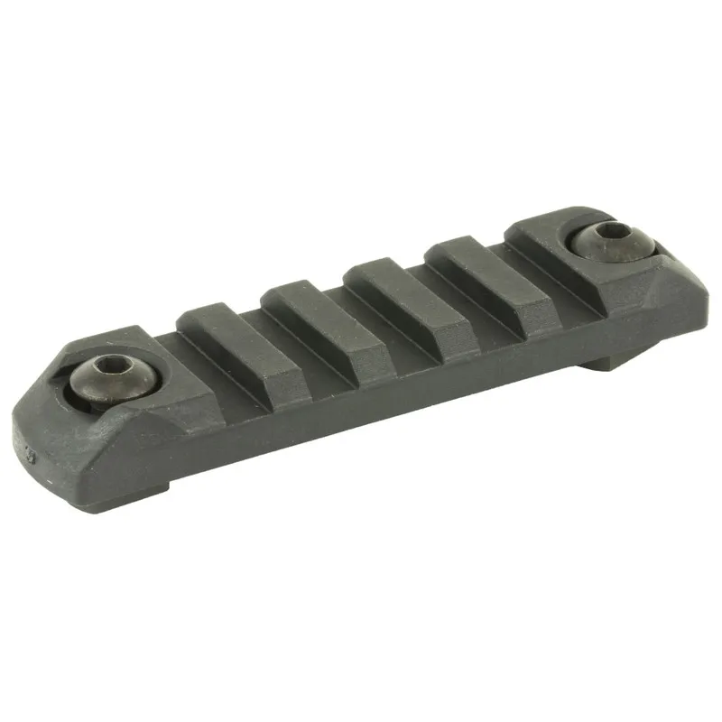 Bravo Company 3" Polymer Picatinny Rail Section, MLOK Compatible, Black BCM-MCMR-1913-N3-BLK - Handguard for AR-15, vista 1