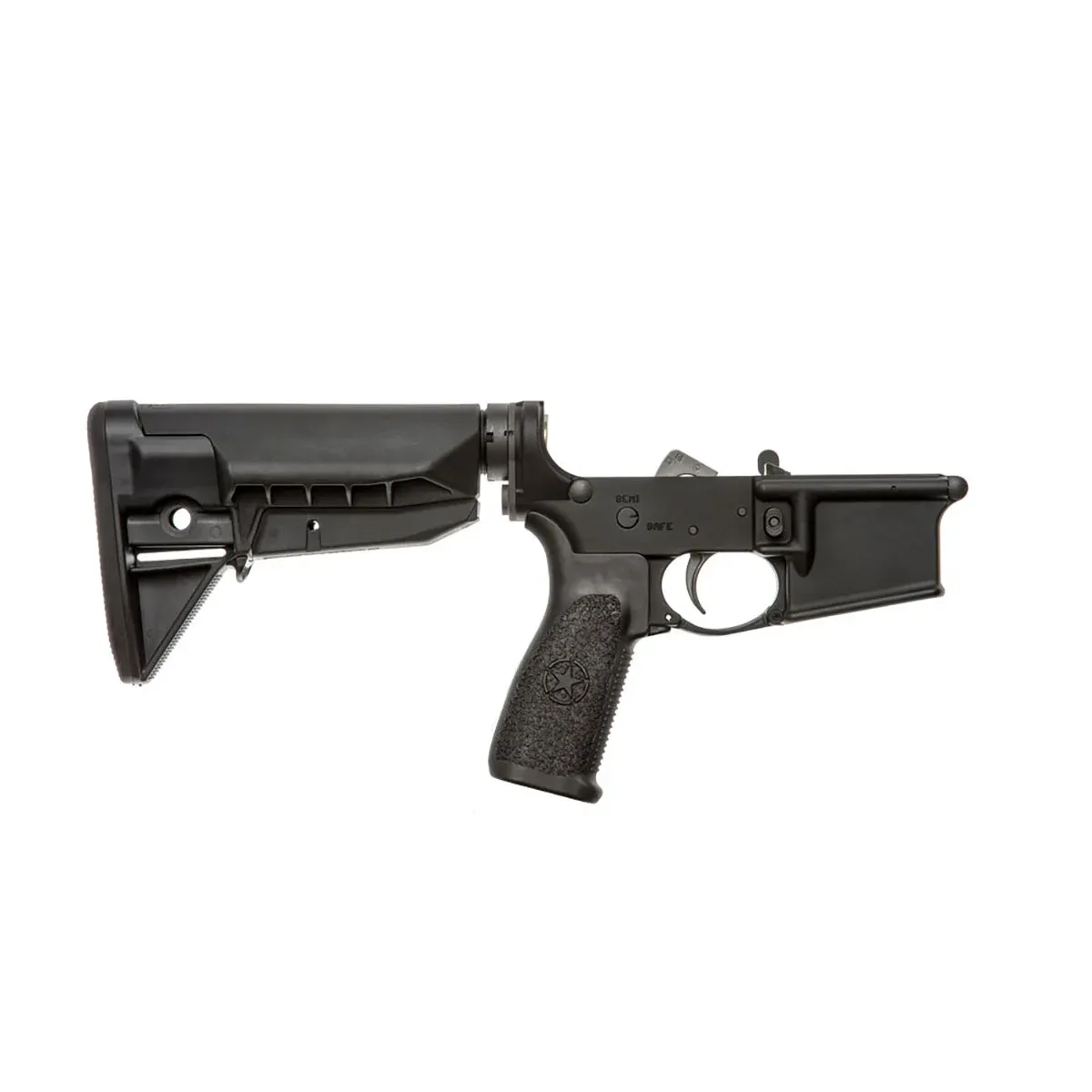 Bravo Company Ar-15 Complete Lower Receiver W/ Bcmgunfighter  Sopmod Stock - Complete Lower Receiver W/ Sopmod Stock Fde - Lower Receiver for AR-15 - view 2
