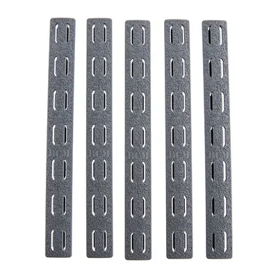 Bravo Company Ar-15 Keymod Rail Panel Kit 5-Pack Rubber - Rail Panel Kit 5-Pack Keymod Rubber Gray 5.5'''' - Handguard for AR-15 - view 1