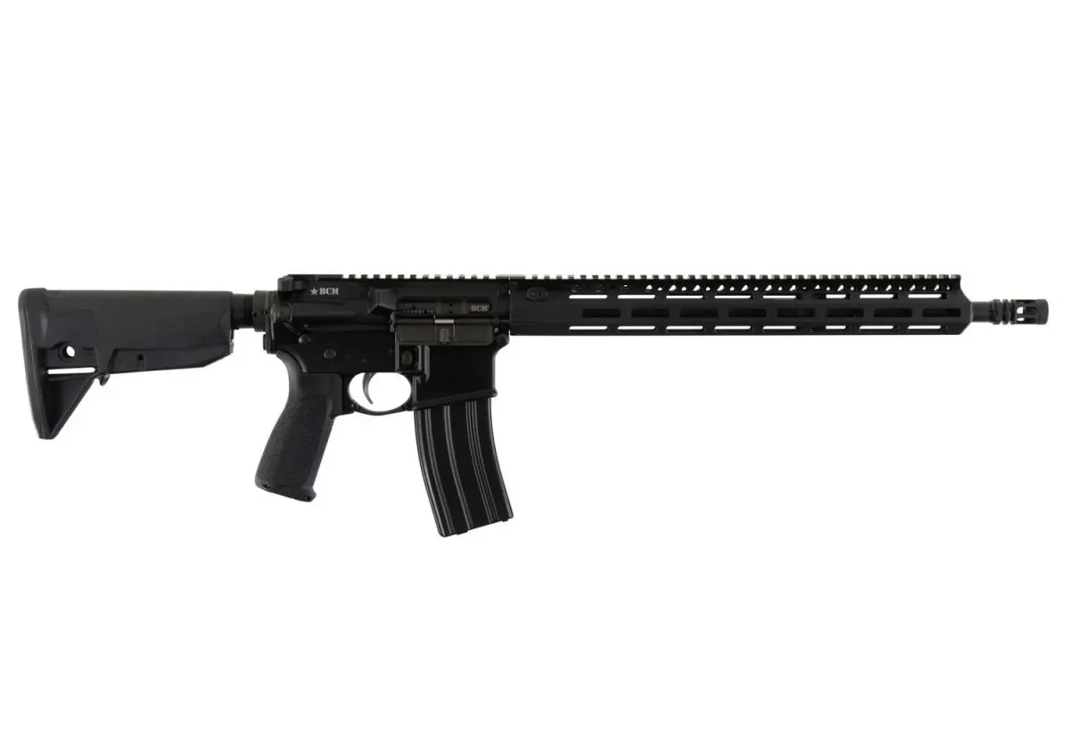 Bravo Company BCM 750750 MCMR RECCE-16 16" 5.56 NATO 30Rd Semi-Auto Rifle - Black - Complete Rifle - view 1
