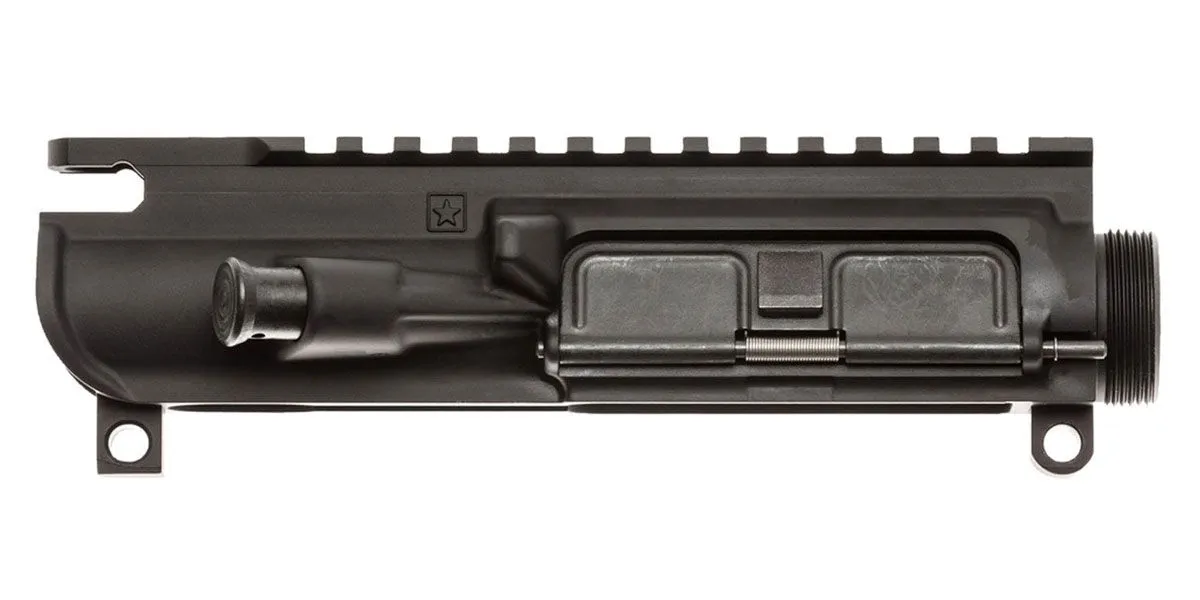 Bravo Company BCM MK 2 Laser Engraved AR-15 Upper Receiver, Black - BCM 4-UR-MK2 UPPER ASSBY FLATT - Upper Receiver for AR-15, vista 1