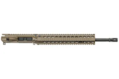 Bravo Company BCM® MK2 Standard 16" Mid Length Complete Upper Receiver Group w/ QRF-12 Handguard - FDE - Upper Receiver for AR-15 - view 1