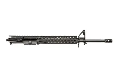 Bravo Company BCM® SS410 16" Mid Length Complete Upper Receiver Group w/ KMR-A9 Handguard 1/8 Twist (DLC BLACK) - Upper Receiver for AR-15, vista 1