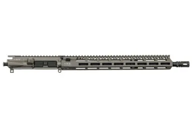 Bravo Company BCM® Standard 16" Mid Length Complete Upper Receiver Group w/ MCMR-15 Handguard - Shale - Upper Receiver for AR-15, vista 1