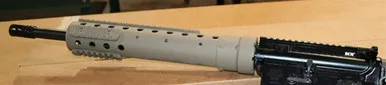 Bravo Company BCM® Standard 16" Mid Length Complete Upper Receiver Group w/ PRI 12" FLAT DARK EARTH Handguard - Upper Receiver for AR-15, vista 1
