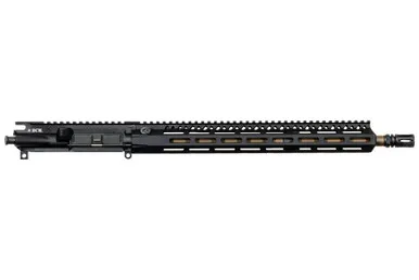 Bravo Company BCM® Standard 16" Mid Length (Flat Dark Earth Barreled) Complete Upper Receiver Group w/ MCMR-15 Handguard - Upper Receiver for AR-15, vista 1