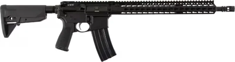 Bravo Company 750-790 BCM RECCE-16 Semi-Auto .223/5.56 NATO 16 6-Position Stock Black - Complete Rifle, vista 1