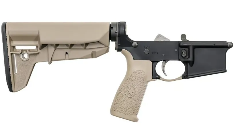 Bravo Company BCM AR-15 Complete Lower - MK2RMS-M1T0 & MOD-2-SOPMOD, FDE - Lower Receiver for AR-15 - view 2