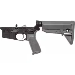 Bravo Company LRG-STK-MOD-0-FG BCM4 Gunfighter Lower Receiver Wolf Gray .223 / 5.56 - Lower Receiver for AR-15 - view 1