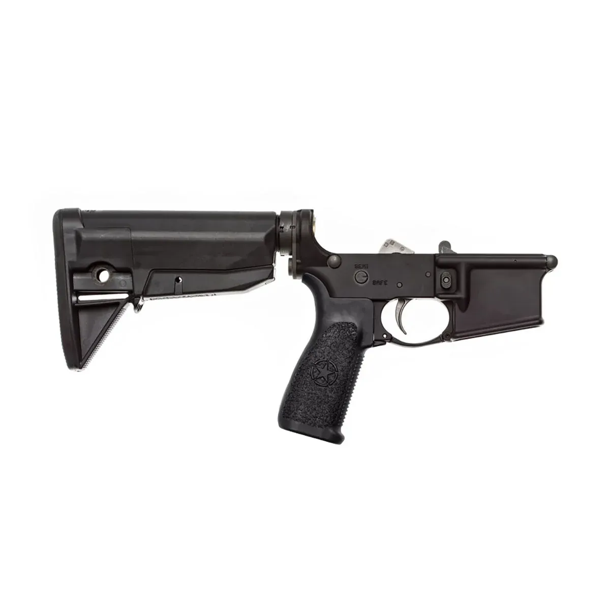 Bravo Company Complete Lower Receiver W/ Bcmgunfighter(TM) Stock For Ar-15 - Blemished Complete Lower Receiver W/Gunfighter Stock Black - Lower Receiver for AR-15 - view 2