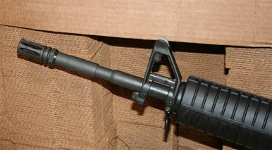 Bravo Company Extended A2 Flash Suppressor 22 Caliber 1/2-28 Steel Black - Muzzle Device for AR-15 - view 3
