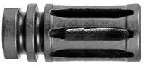 Bravo Company Extended A2 Flash Suppressor 22 Caliber 1/2-28 Steel Black - Muzzle Device for AR-15, vista 1