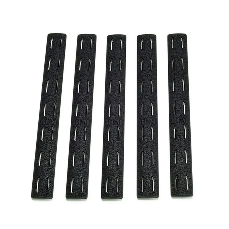 BRAVO COMPANY Gunfighter 5.5in KeyMod Black Rail Panel Kit (BCMGUNFIGHTER) - Handguard for AR-15, vista 1