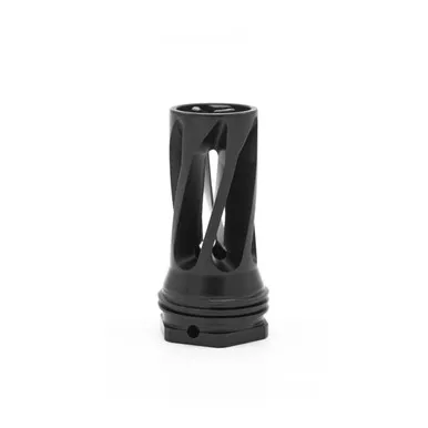 Bravo Company HUXWRX Flash Hider-QD 556 1/2x28 - Muzzle Device for AR-15, vista 1