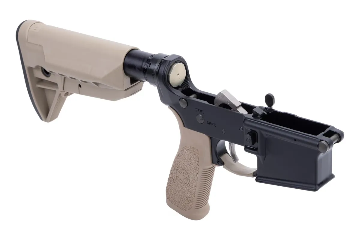 Bravo Company Manufacturing Bcm4 Ar-15 Complete Lower Receiver - Gunfighter Mod 0 Stock - Fde - Lower Receiver for AR-15, vista 2