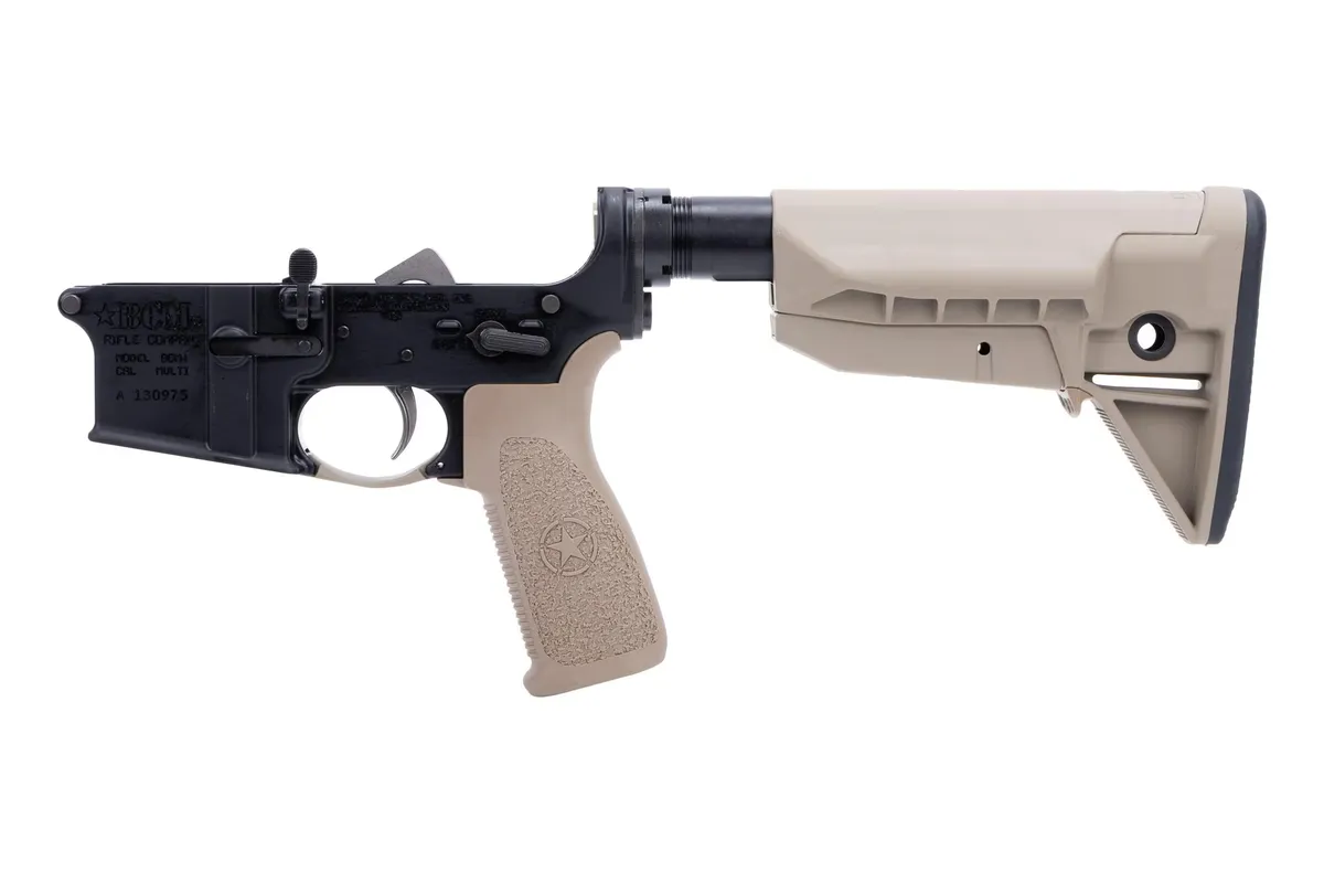 Bravo Company Manufacturing Bcm4 Ar-15 Complete Lower Receiver - Gunfighter Mod 0 Stock - Fde - Lower Receiver for AR-15, vista 3