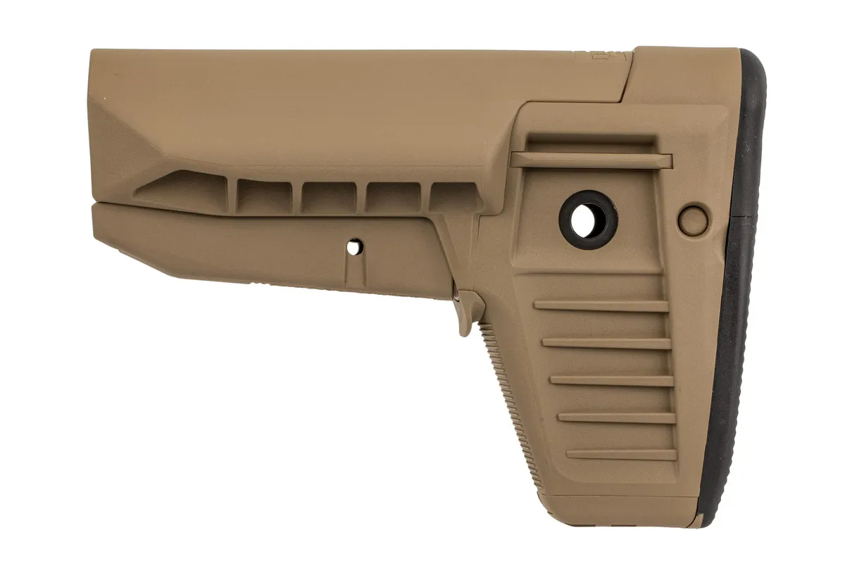 Bravo Company Manufacturing Bcmgunfighter Mod 1 Stock Sopmod - Flat Dark Earth - Stock & Brace for AR-15 - view 2