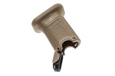 Bravo Company Manufacturing BCMGUNFIGHTER Short Vertical Grip - KeyMod - Flat Dark Earth - Foregrip for AR-15, vista 3
