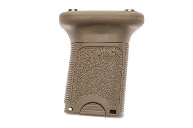 Bravo Company Manufacturing BCMGUNFIGHTER Short Vertical Grip - KeyMod - Flat Dark Earth - Foregrip for AR-15, vista 1