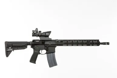 Bravo Company Manufacturing BFH ELW Mid Length AR-15 Upper Receiver Group - MCMR-13 Handguard - 14.5" - Upper Receiver for AR-15, vista 4