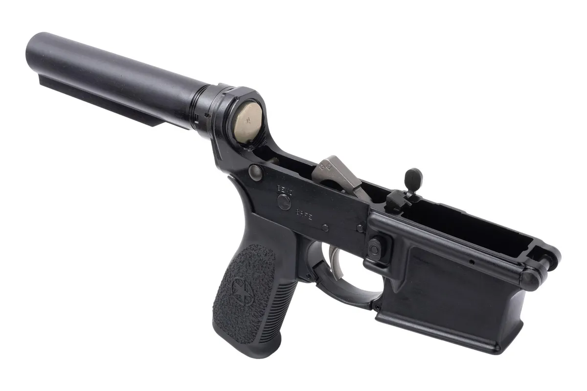 Bravo Company Manufacturing Complete AR-15 Lower Receiver - No Stock - Lower Receiver for AR-15 - view 2