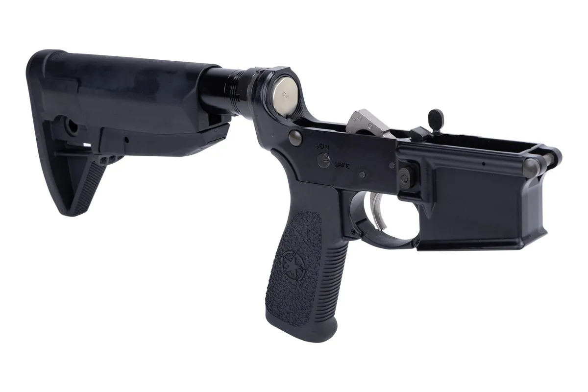 Bravo Company Manufacturing Complete Ar-15 Lower Receiver Assembly With Mod 0 Stock - Lower Receiver for AR-15 - view 2